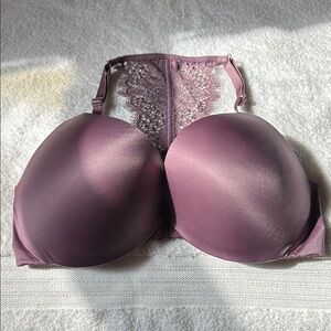Victoria's Secret Purple Full Coverage Bra with Lace